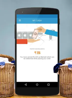 Pick My Laundry - Doorstep Was android App screenshot 0