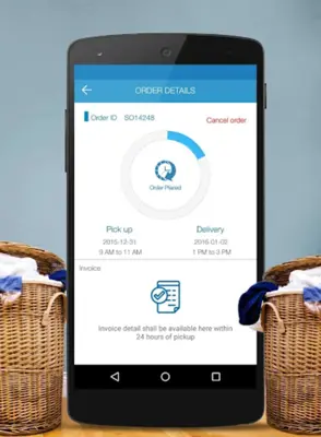 Pick My Laundry - Doorstep Was android App screenshot 3